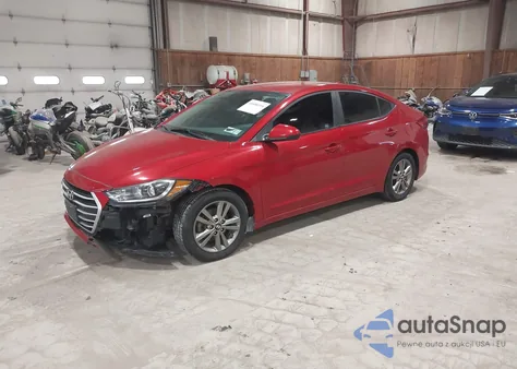 2017 Hyundai Elantra Se из США, поврежденный, VIN 5NPD84LF6HH154809